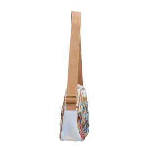 Online Borsa a tracolla YNot con stampa artistica e chiusura zip Donna Borse A Tracolla