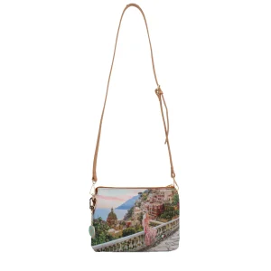 Outlet Borsa a tracolla YNot con doppio scomparto e design compatto Donna Borse A Tracolla