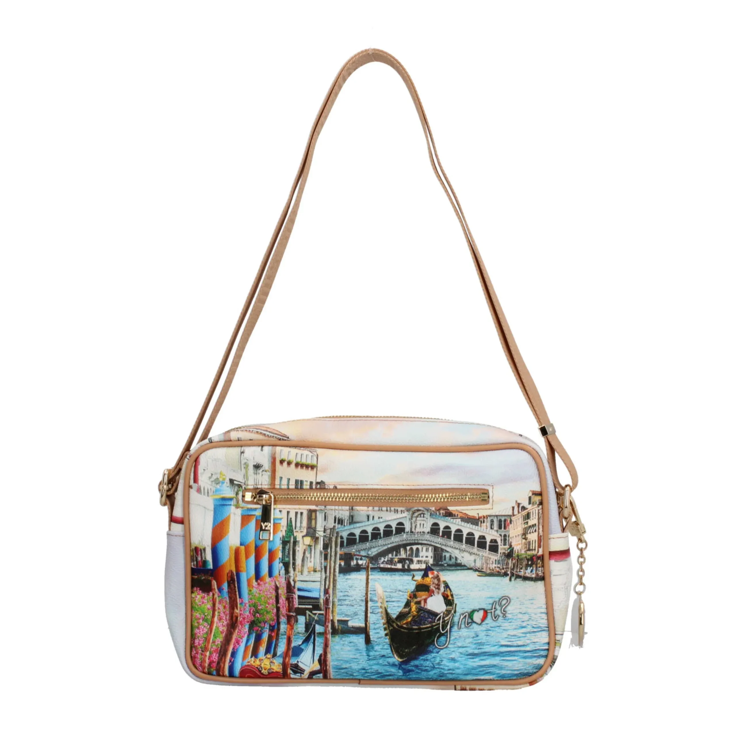 borsa_a_tracolla_ynot_con_3-2.webp Online Borsa a tracolla YNot con stampa artistica e chiusura zip Donna Borse A Tracolla