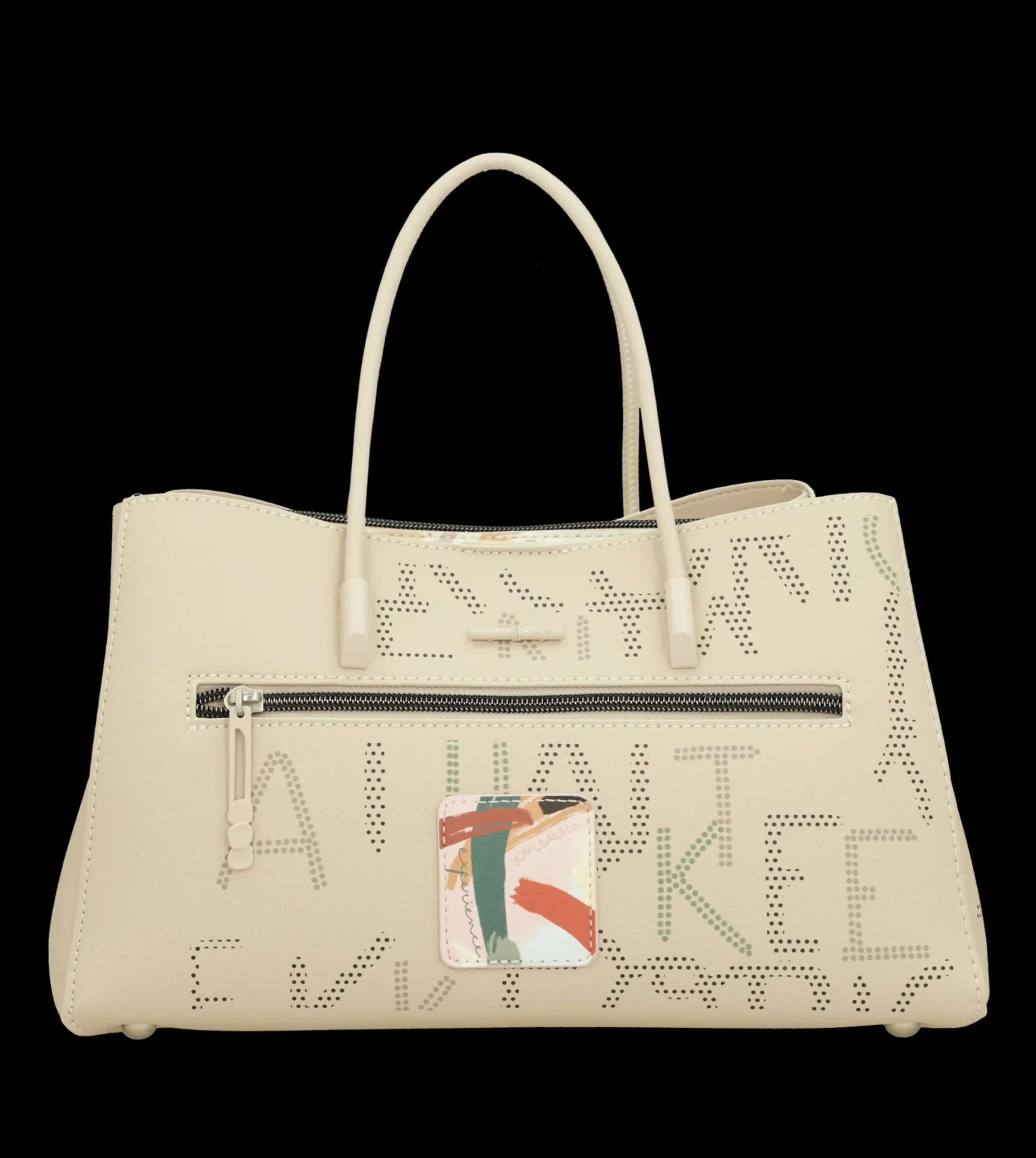 borsa_anekke_con_decorazi_4.webp Discount Borsa con decorazioni traforate e tracolla removibile Donna Borse A Mano