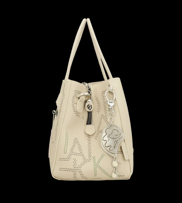 Discount Borsa con decorazioni traforate e tracolla removibile Donna Borse A Mano