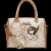 Fashion Borsa con manici intrecciati e design romantico Donna Borse A Mano