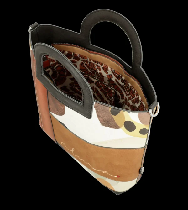 Clearance Borsa con manico rigido e tracolla removibile Donna Borse A Mano