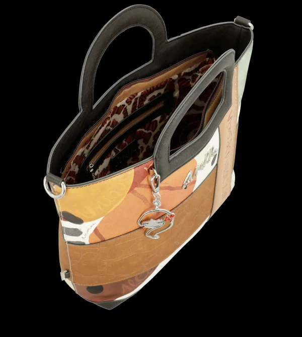Clearance Borsa con manico rigido e tracolla removibile Donna Borse A Mano