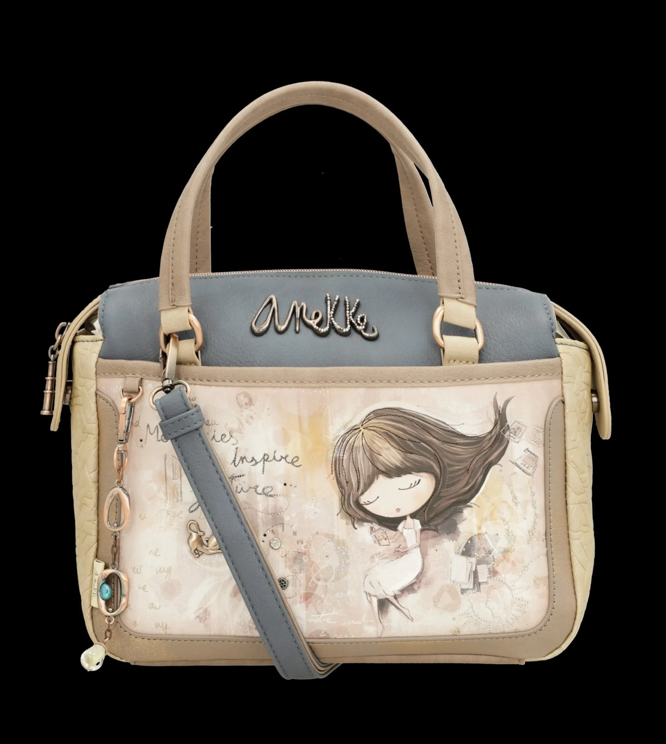 borsa_anekke_elegante_e_c_1.webp Discount Borsa elegante e compatta con tracolla regolabile Donna Borse A Tracolla