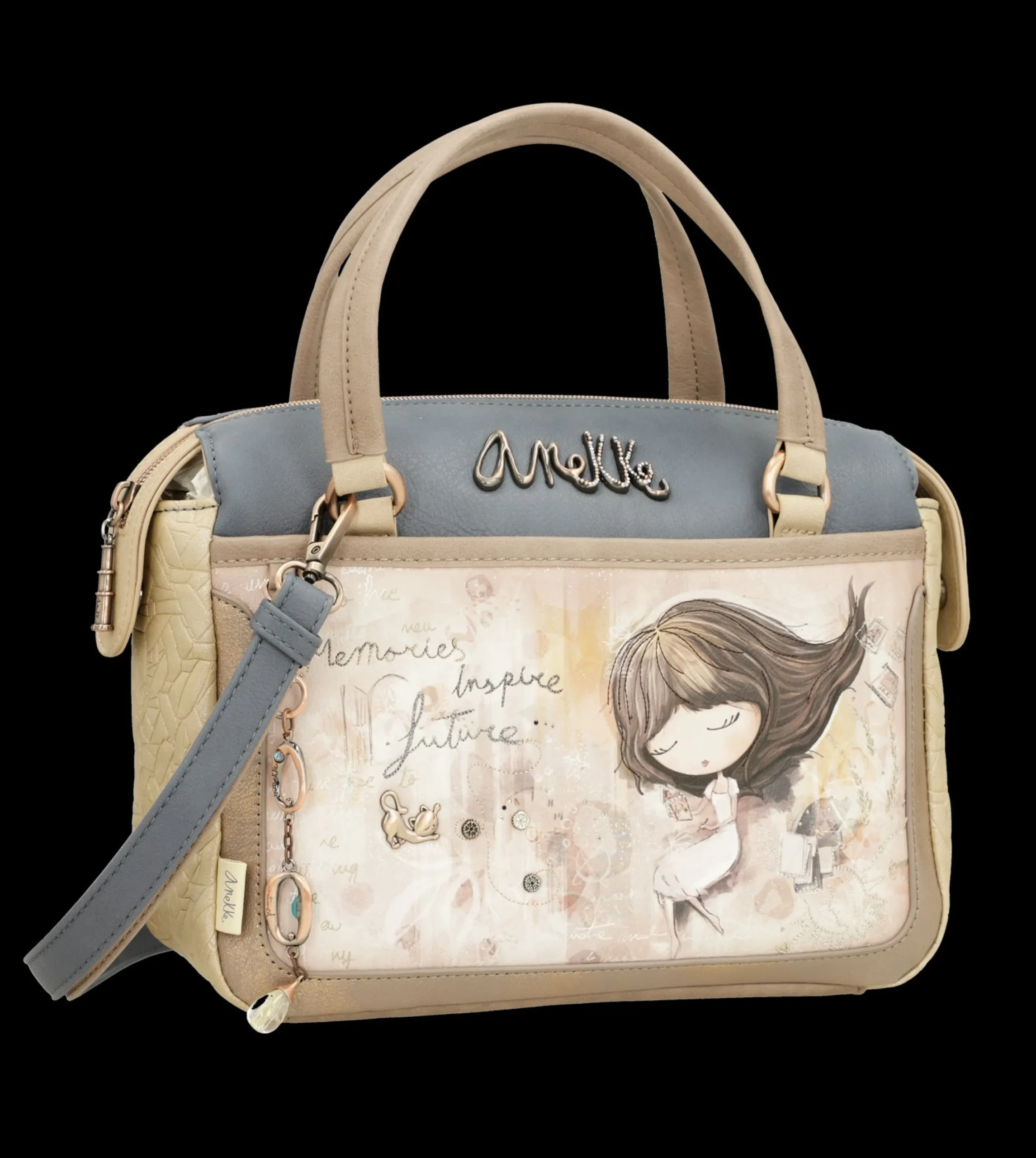 borsa_anekke_elegante_e_c_2.webp Discount Borsa elegante e compatta con tracolla regolabile Donna Borse A Tracolla