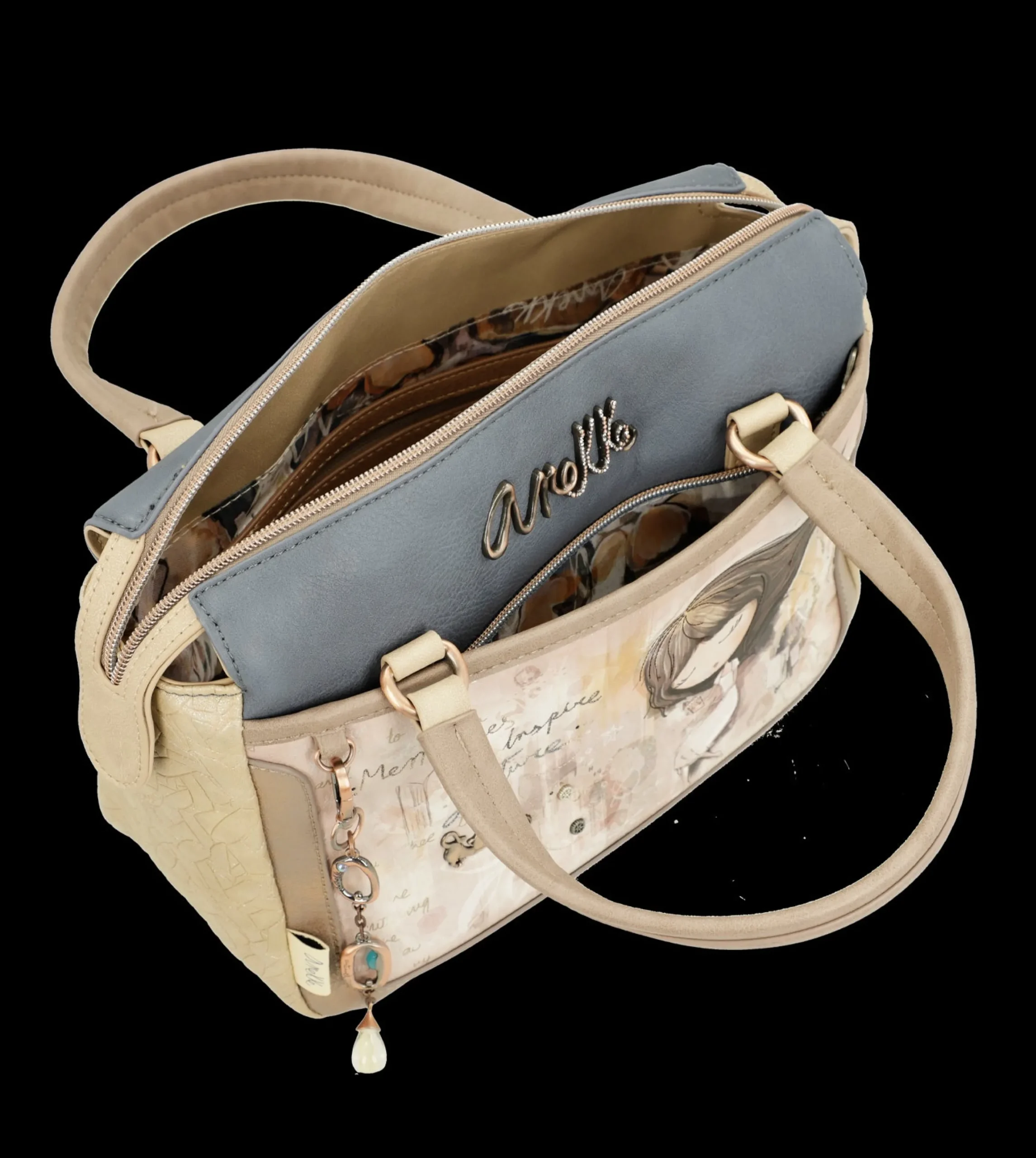 borsa_anekke_elegante_e_c_4.webp Discount Borsa elegante e compatta con tracolla regolabile Donna Borse A Tracolla
