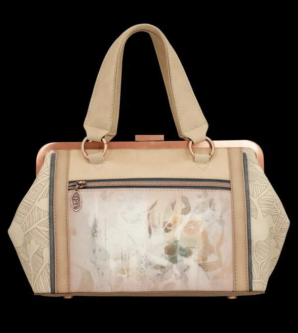 New Borsa elegante e romantica con dettagli artistici Donna Borse A Mano