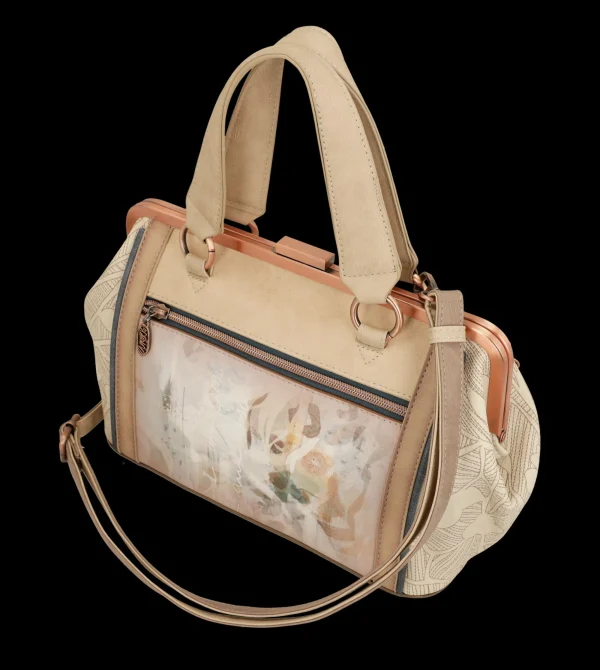New Borsa elegante e romantica con dettagli artistici Donna Borse A Mano