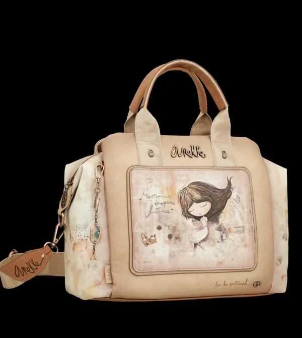 Best Borsa raffinata e capiente con illustrazione esclusiva Donna Borse A Mano