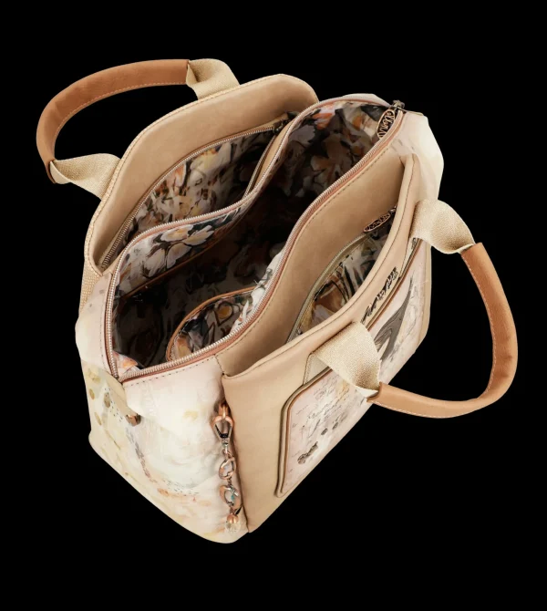 Best Borsa raffinata e capiente con illustrazione esclusiva Donna Borse A Mano