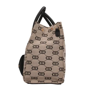 Fashion Borsa Donna in Tessuto Monogram con Design Raffinato Donna Borse Shopping
