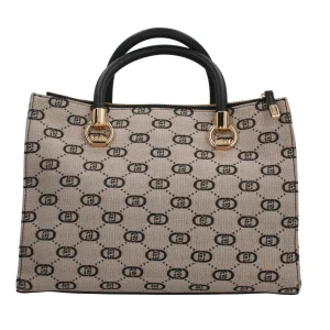 Fashion Borsa Donna in Tessuto Monogram con Design Raffinato Donna Borse Shopping