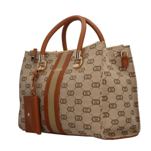Fashion Borsa Donna in Tessuto Monogram con Design Raffinato Donna Borse Shopping