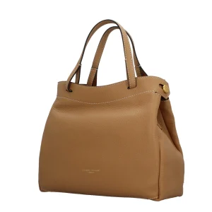 Outlet Borsa arini Ottavia in pelle martellata con tracolla removibile Donna Borse A Spalla