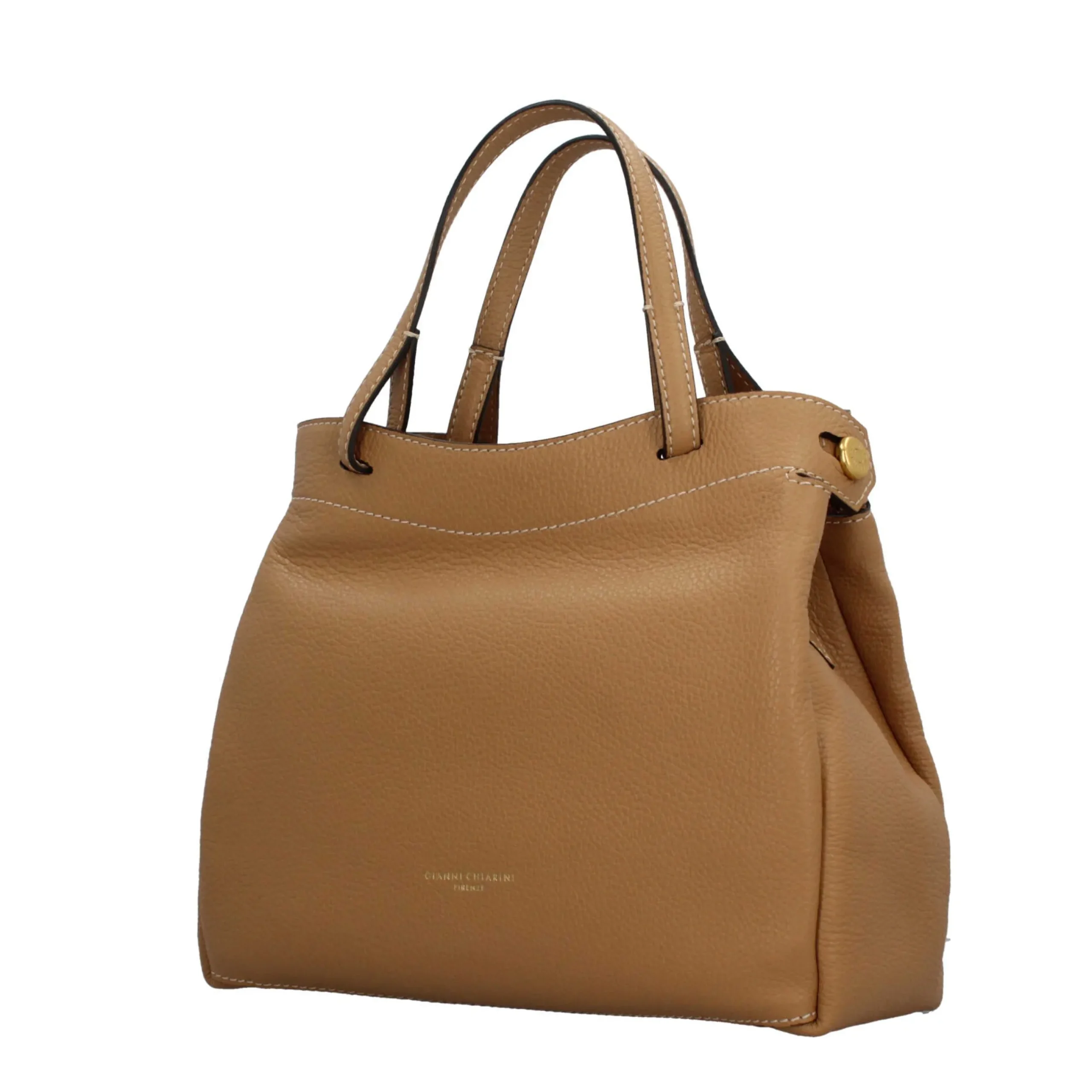 borsa_gianni_chiarini_ott_1.webp Outlet Borsa arini Ottavia in pelle martellata con tracolla removibile Donna Borse A Spalla