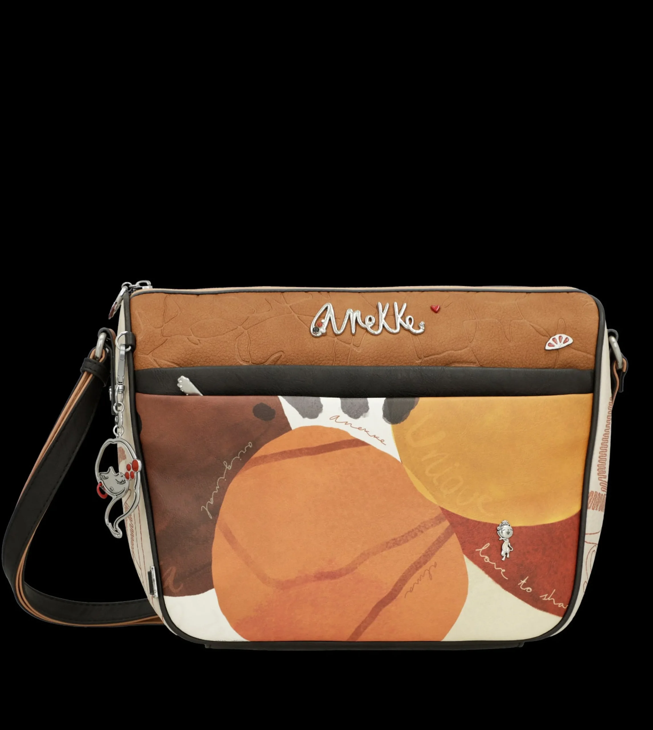 borsa_messenger_anekke_co_0.webp Fashion Borsa messenger con tracolla regolabile e dettagli unici Donna Borse A Tracolla