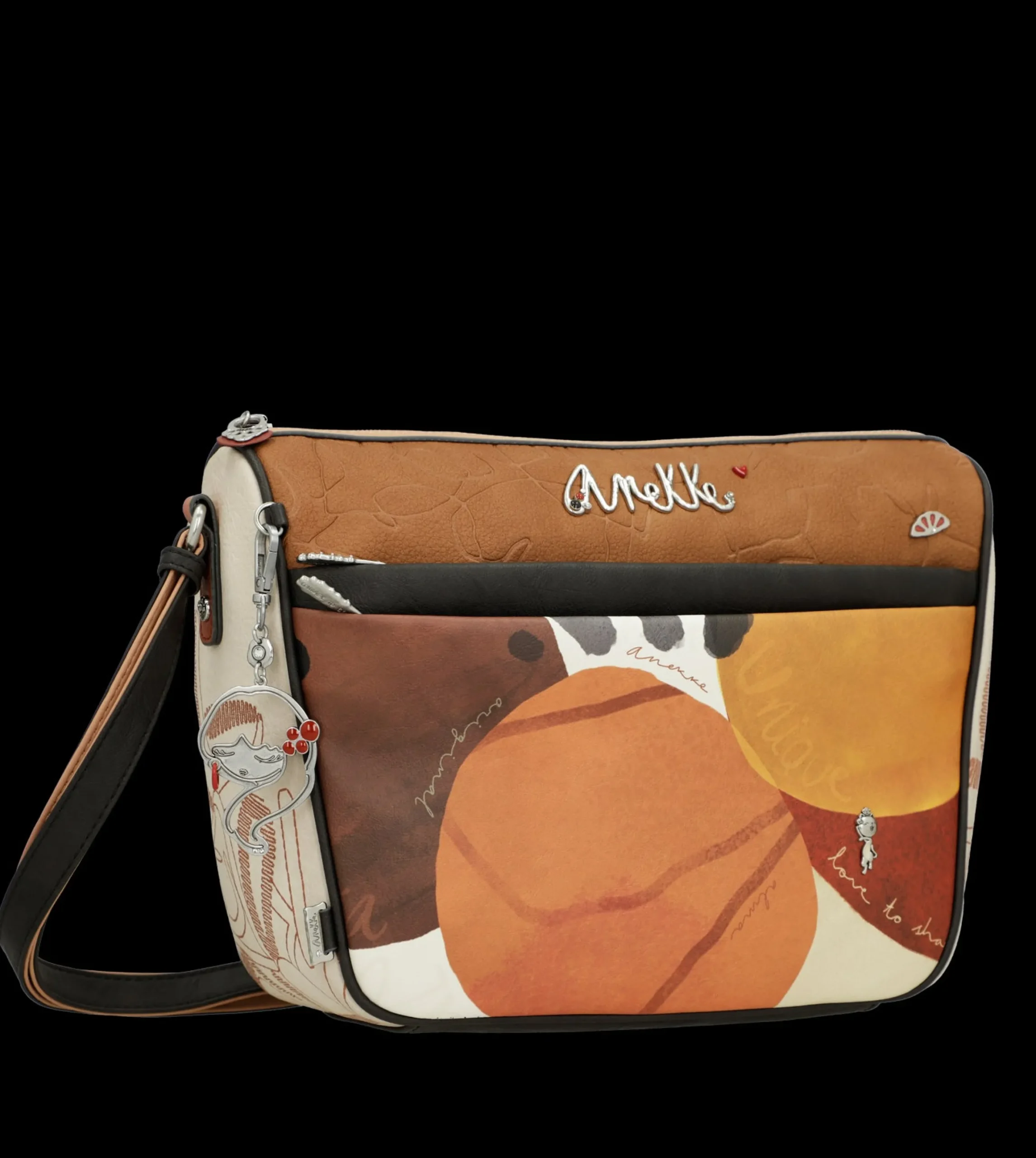 borsa_messenger_anekke_co_1.webp Fashion Borsa messenger con tracolla regolabile e dettagli unici Donna Borse A Tracolla