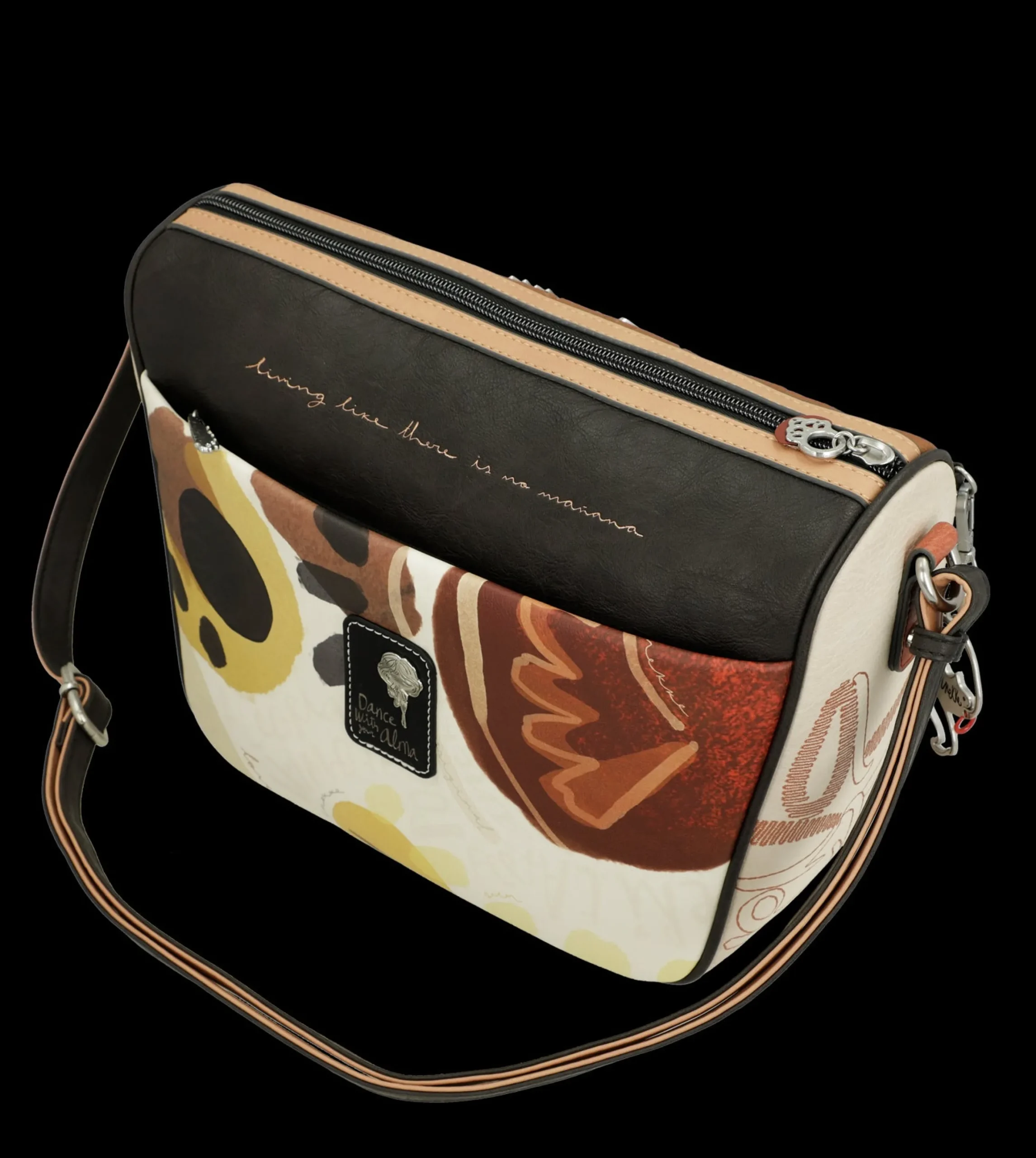 borsa_messenger_anekke_co_4.webp Fashion Borsa messenger con tracolla regolabile e dettagli unici Donna Borse A Tracolla