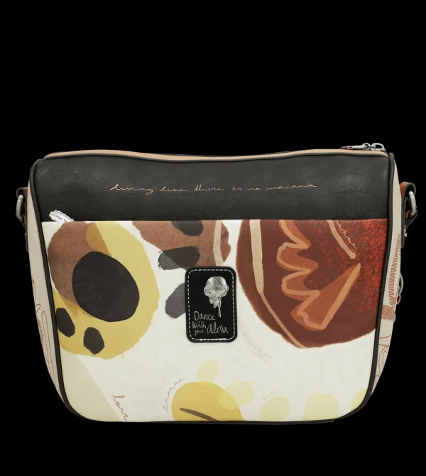 Fashion Borsa messenger con tracolla regolabile e dettagli unici Donna Borse A Tracolla