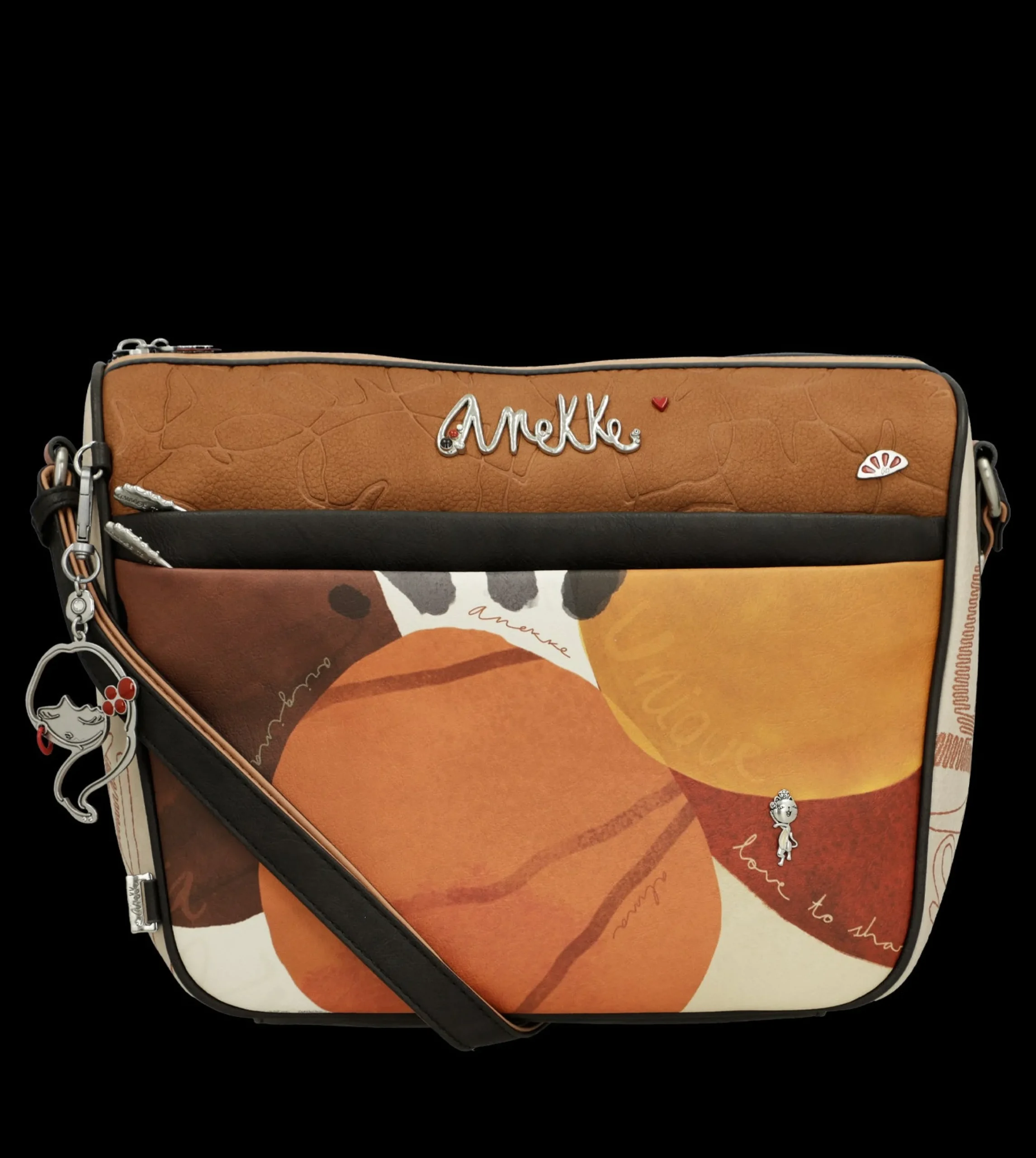 borsa_messenger_anekke_co_6.webp Fashion Borsa messenger con tracolla regolabile e dettagli unici Donna Borse A Tracolla