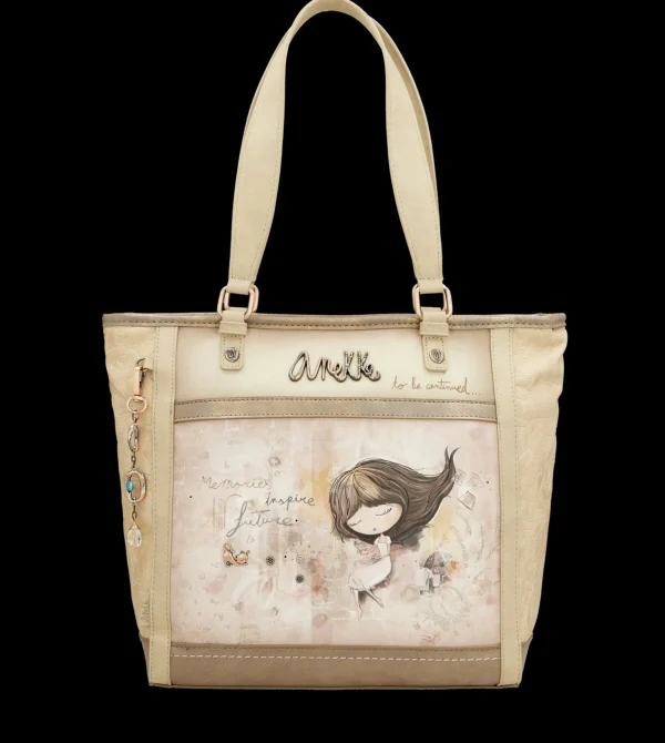 Discount Borsa shopper ampia e raffinata con dettagli unici Donna Borse Shopping