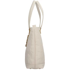 Hot Borsa Shopper Donna con Logo in Rilievo e Catena Decorativa Donna Borse Shopping