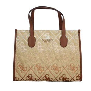 New Borsa shopper con effetto intrecciato, manici e tracolla regolabile Donna Borse A Mano