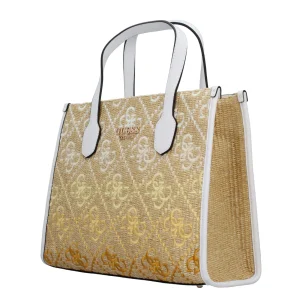 New Borsa shopper con effetto intrecciato, manici e tracolla regolabile Donna Borse A Mano