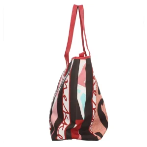 New Borsa Tote Summer Time con chiusura zip Donna Borse Mare