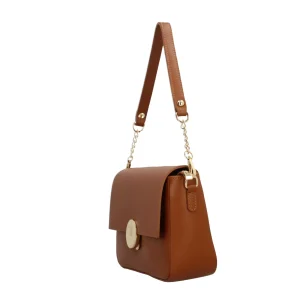 Outlet Borse a tracolla con chiusura con patta in pelle Donna Borse A Tracolla