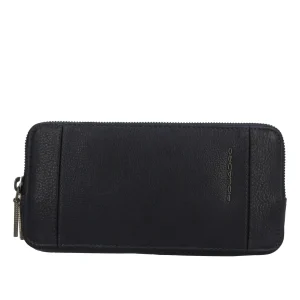 Outlet Borsello in pelle con doppia zip e tracolla rimovibile – Eleganza e praticità Uomo Pochette