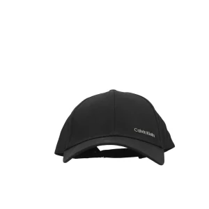 Hot Cappellino Nero con Lettering Metallico Uomo Cappelli