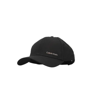 Hot Cappellino Nero con Lettering Metallico Uomo Cappelli