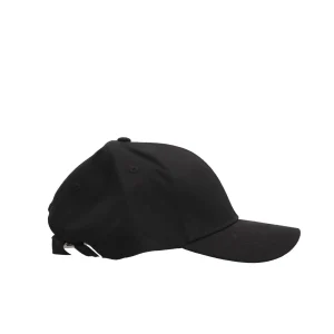 Hot Cappellino Nero con Lettering Metallico Uomo Cappelli