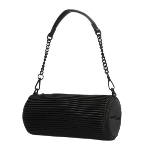 New Cilindro Charme Rocco Barocco con Texture Rigata Donna Borse A Tracolla