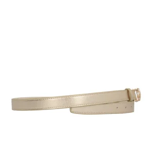 Clearance Cintura Elegante Sottile in Pelle con Fibbia Decorativa per Donna Donna Cinture