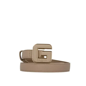 Outlet Cintura in ecopelle con fibia con logo Donna Cinture