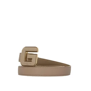 Outlet Cintura in ecopelle con fibia con logo Donna Cinture