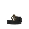 New Cintura in ecopelle con logo in metallo Donna Cinture