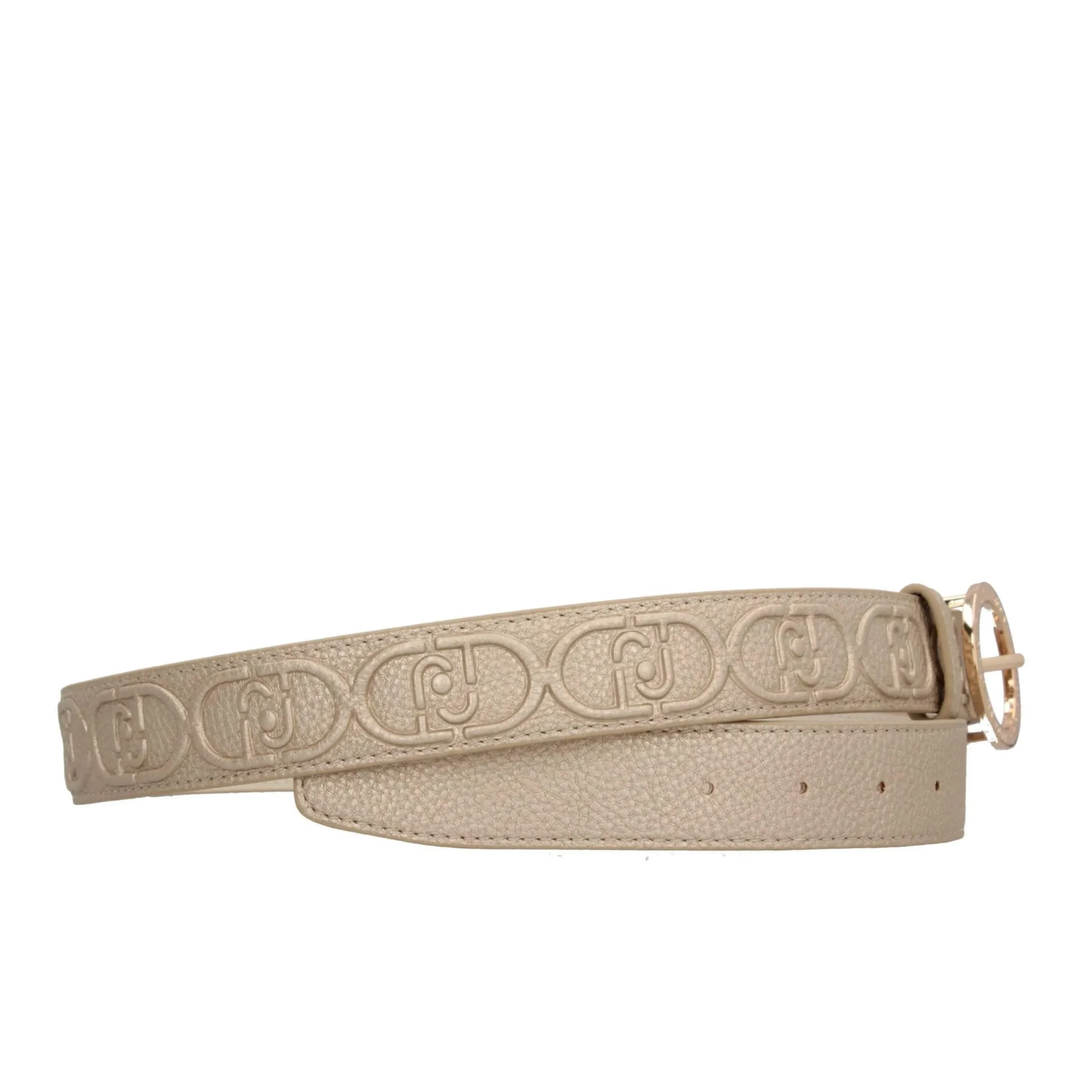 cintura_in_materiale_sint_4.webp Sale Cintura in Materiale Sintetico con Effetto Testurizzato e Fibbia Circolare Decorativa Donna Cinture