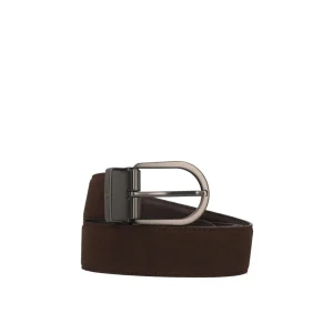 Online Cintura 35mm in pelle reverse Uomo Cinture