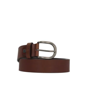 New Cintura 35mm om vera pelle con ardiglione Uomo Cinture