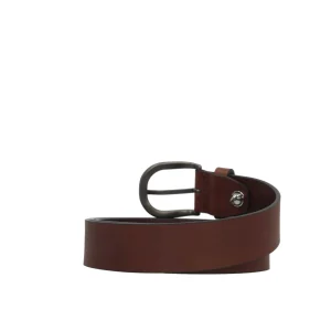 New Cintura 35mm om vera pelle con ardiglione Uomo Cinture