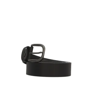 New Cintura 35mm om vera pelle con ardiglione Uomo Cinture