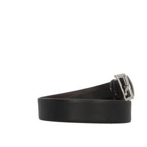 Discount Cintura reversibile in pelle Uomo Cinture