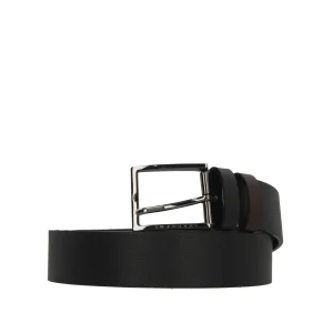 Clearance Cintura uomo reversibile in pelle con fibbia ad ardiglione – Qualità Made in Italy Donna Cinture