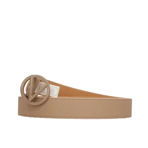 Clearance Cintura Reversibile con Pattern Monogram e Fibbia Logo V Donna Cinture