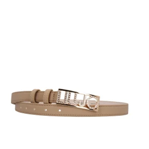 Clearance Eleganza senza Tempo: Cintura Classica con Fibbia Monogramma Donna Cinture