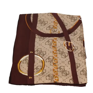 Fashion Foulard con design elegante e logo Donna Foulard E Sciarpe